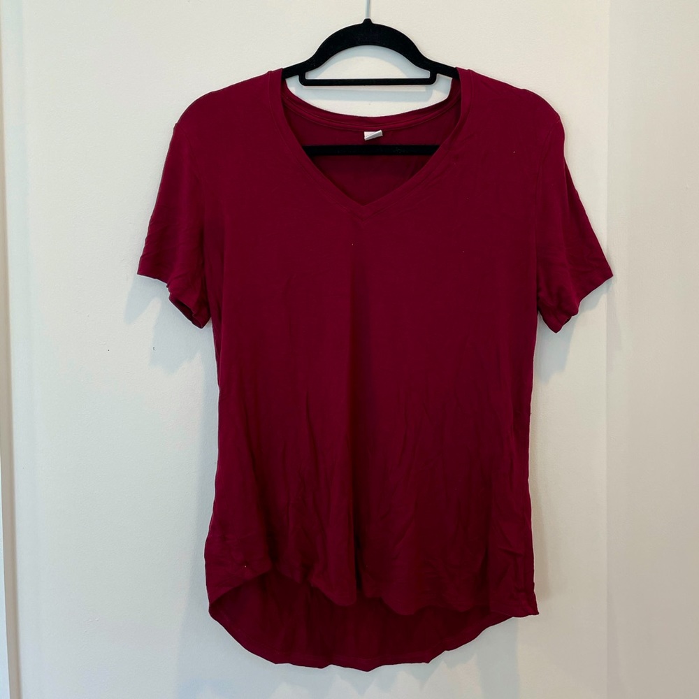 Maroon Short Sleeve T-Shirt